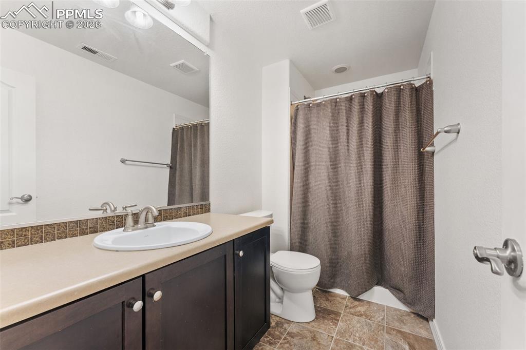 Basement Level Bathroom