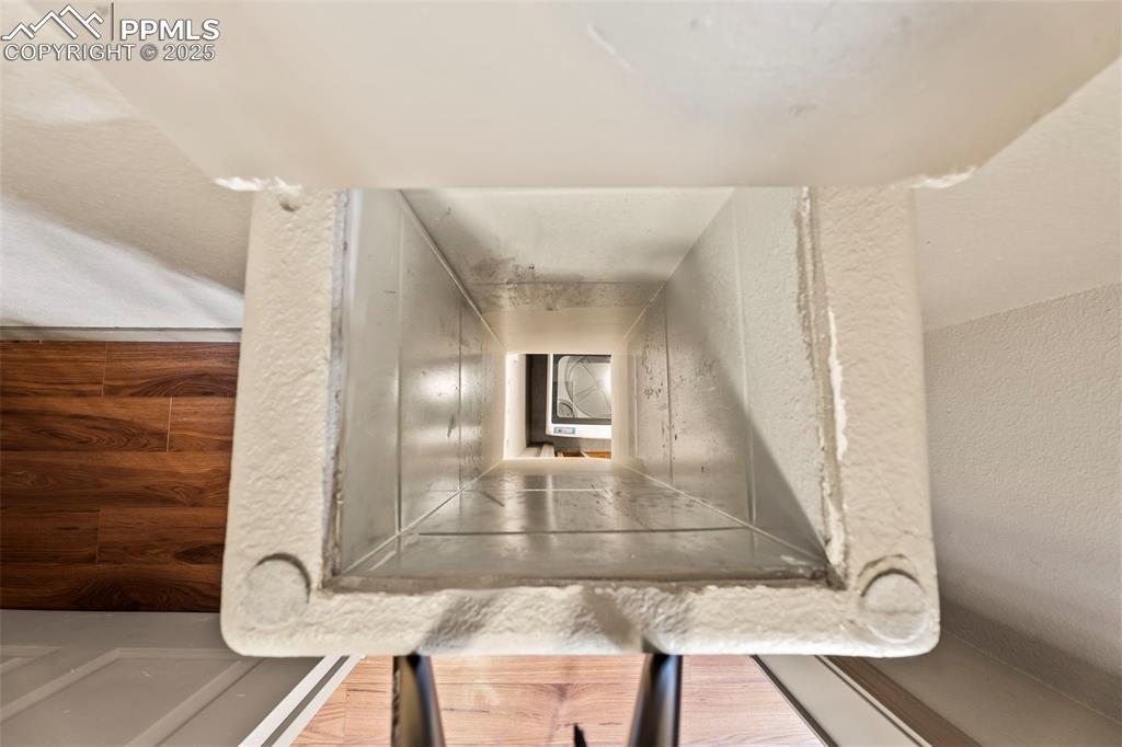 THAT'S A LAUNDRY CHUTE!