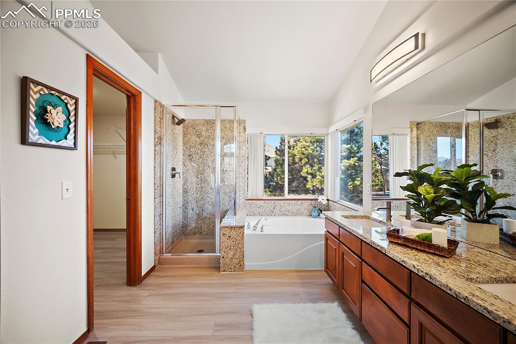 Updated attached 5 piece bath