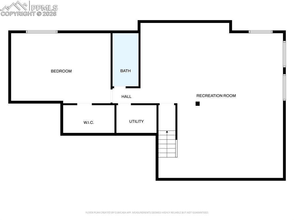Basement floor plan