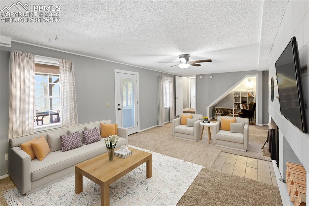 Lower Level Family - Virtually Staged