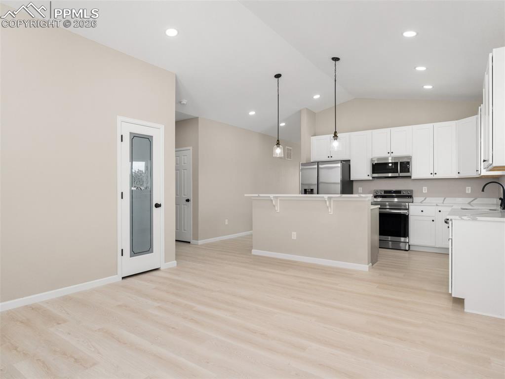 Additional view of kitchen from Dining area.