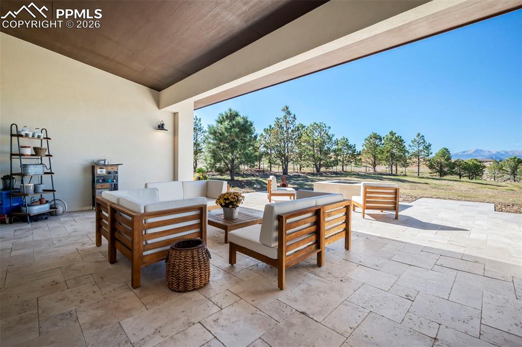 Open Window Wall from Great Room to patio