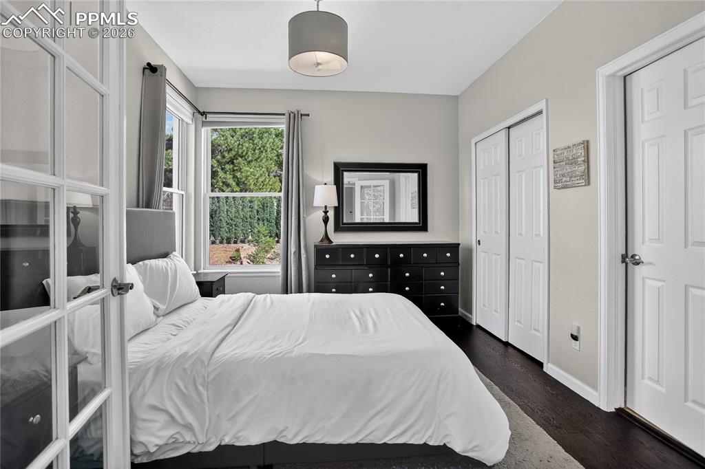 Bedroom 2 - main level. Usable as office.