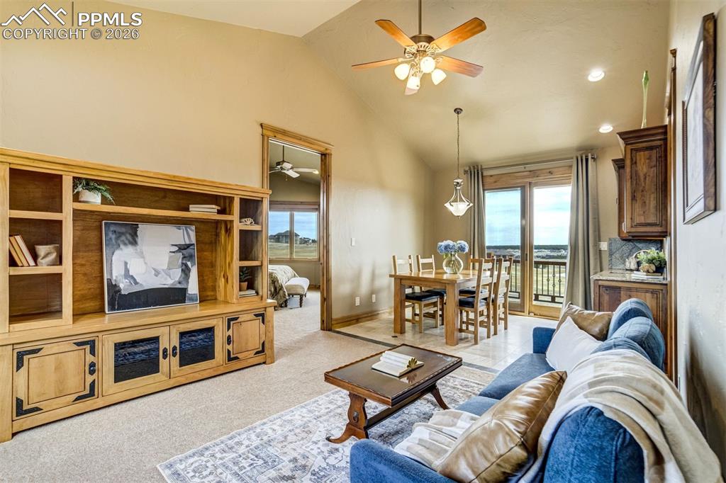 Designed with flexibility in mind, the east wing offers a private living area ideal for extended family, long-term guests, or a live-in caregiver to enjoy their own comfortable space