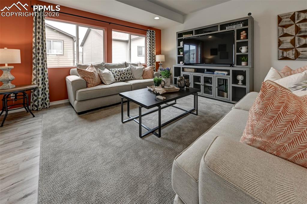 *photo of previous model home of the same floorplan*