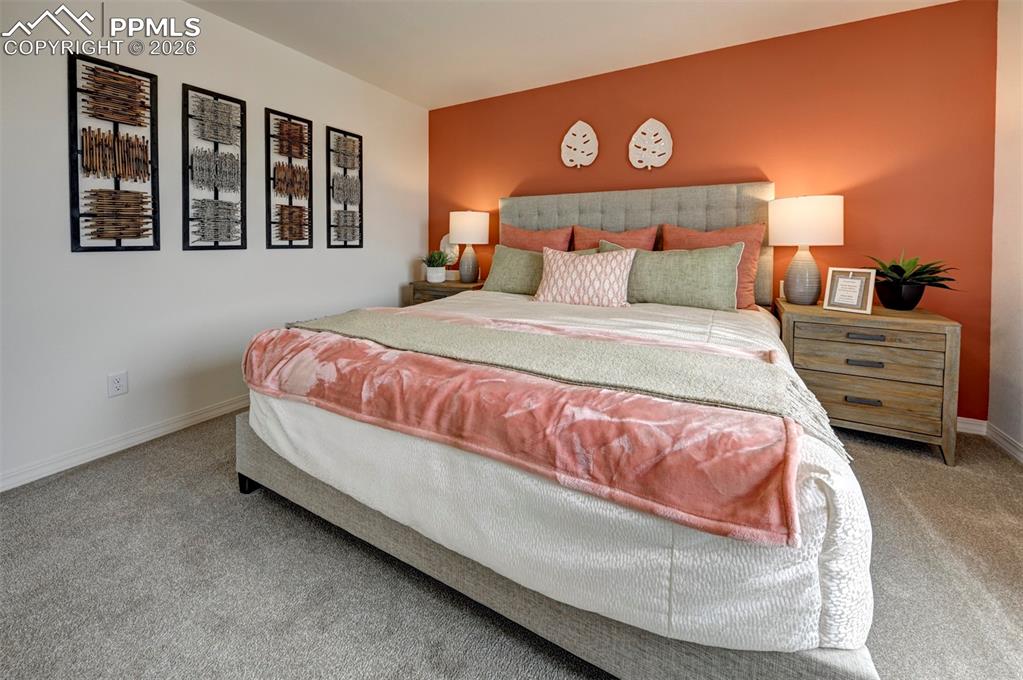 *photo of previous model home of the same floorplan*