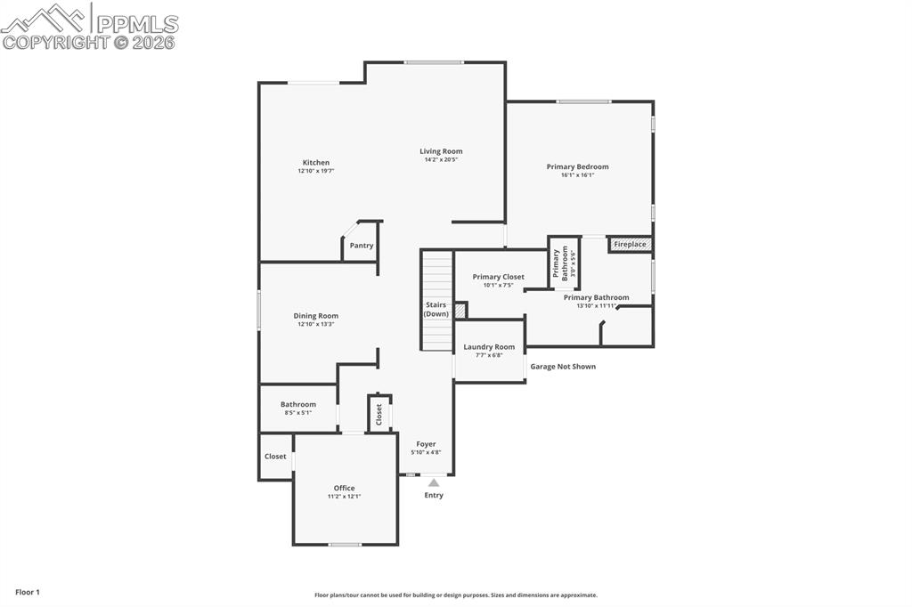 View of home floor plan