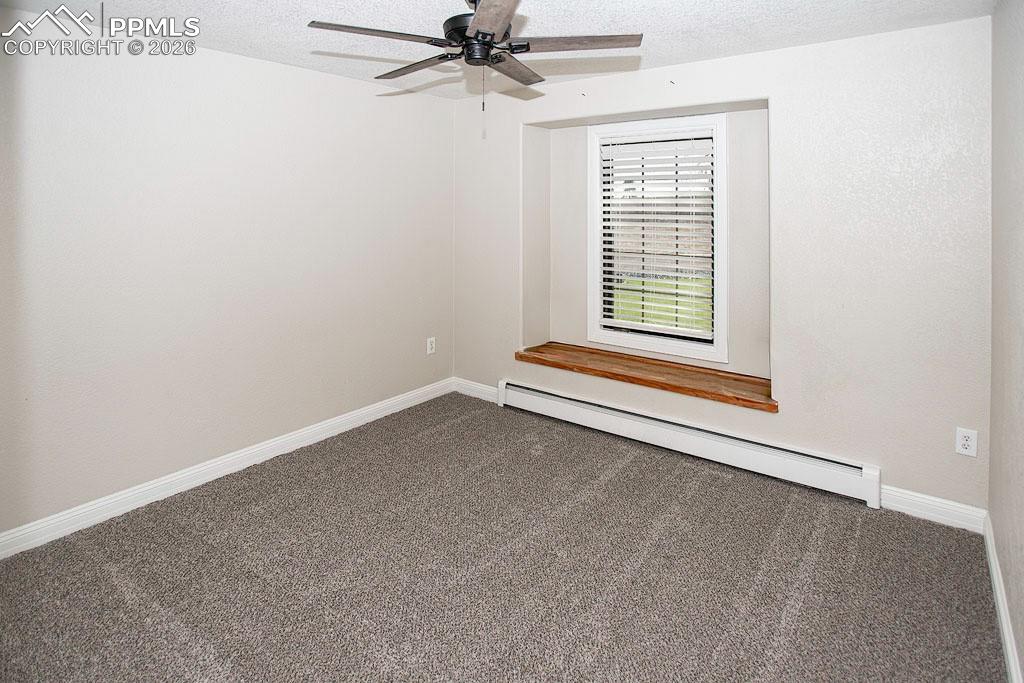 Bedroom 1 with oversized window sill to sit in.