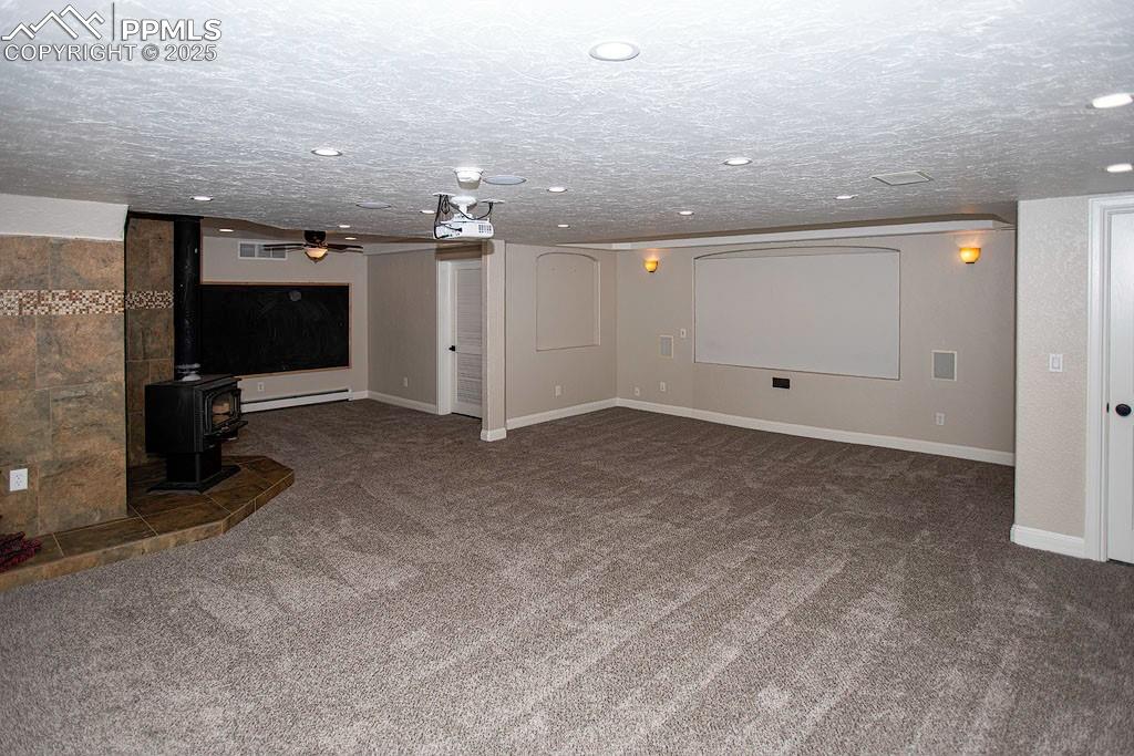 Theater room lower level