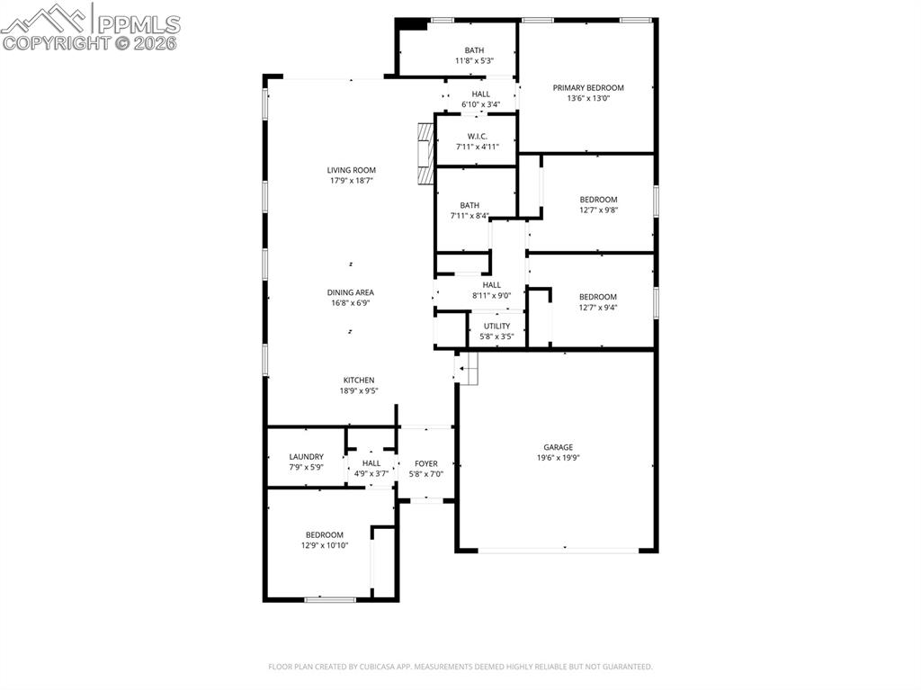 Main Level Floor Plan