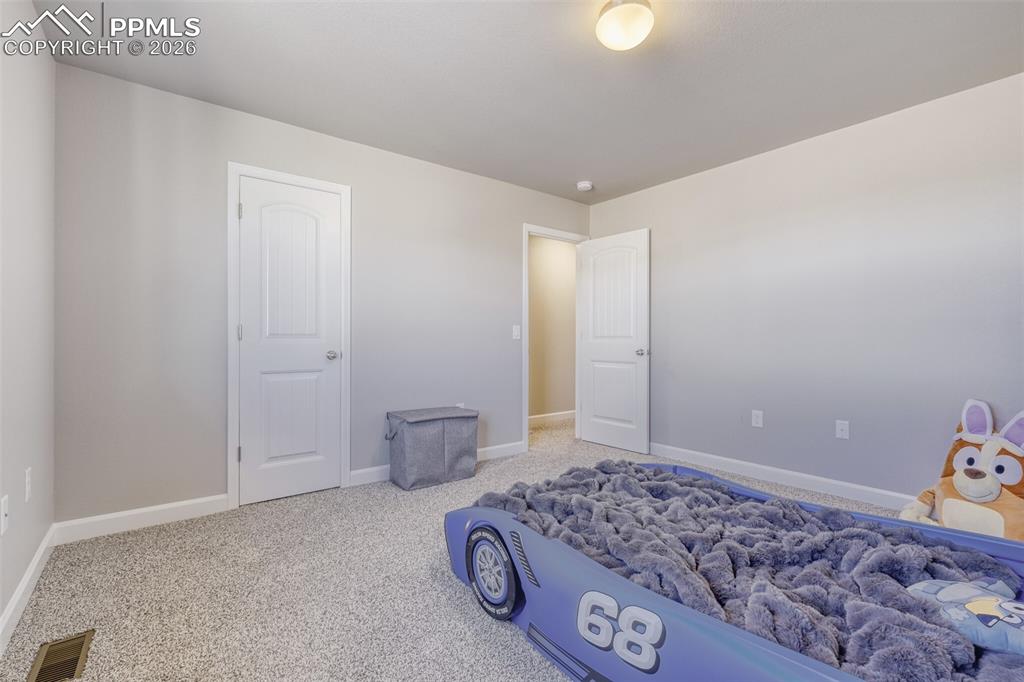 upper level third bedroom