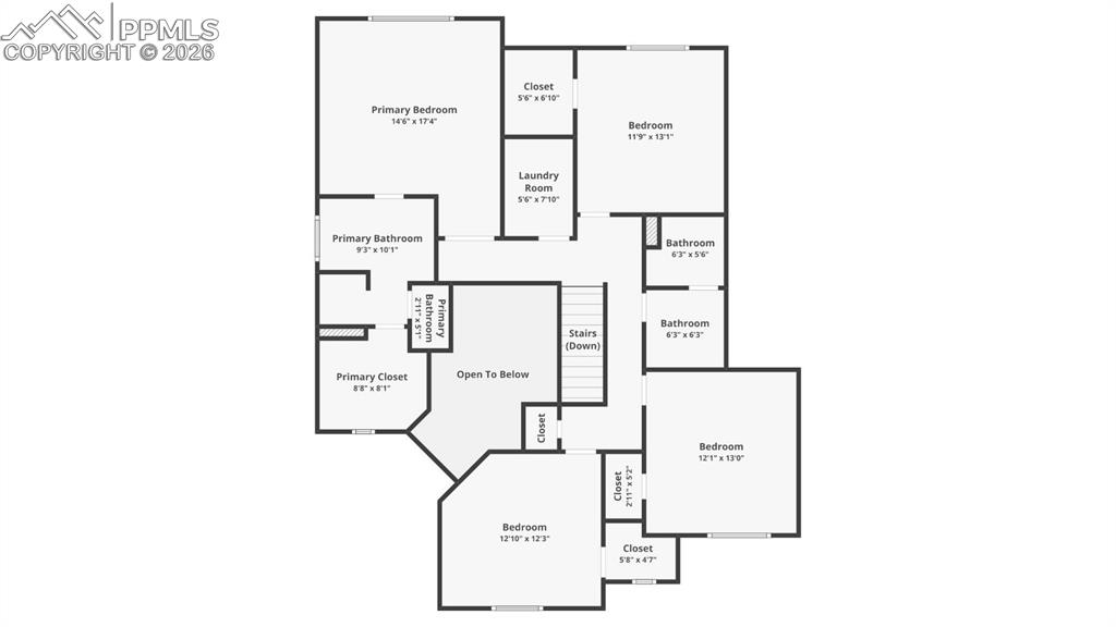 Upper Level dimensions