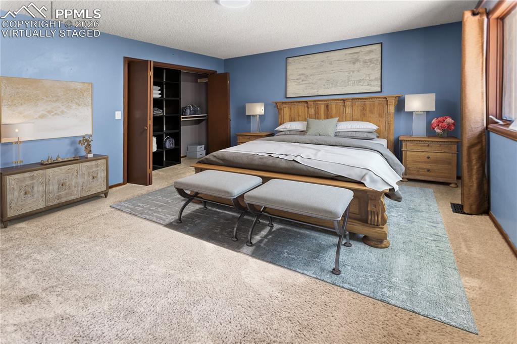 Master Suite - virtually staged 
