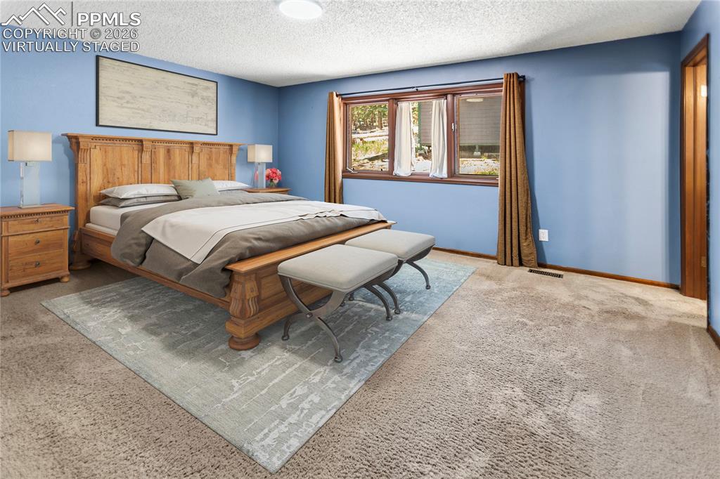 Master Suite - virtually staged 