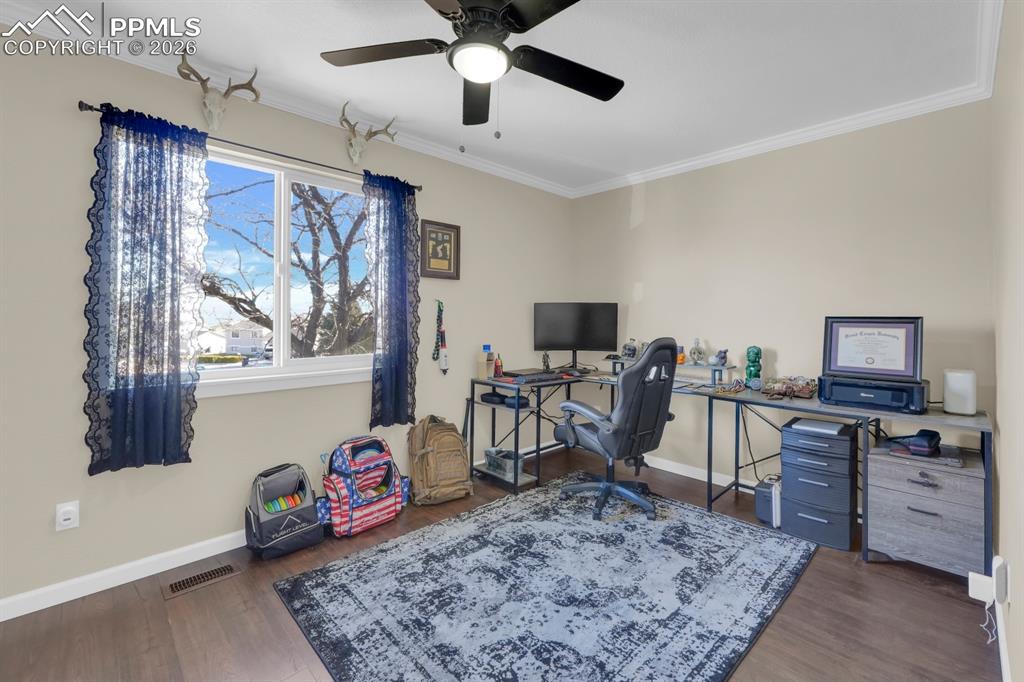 Primary Bedroom Currently Used as Office