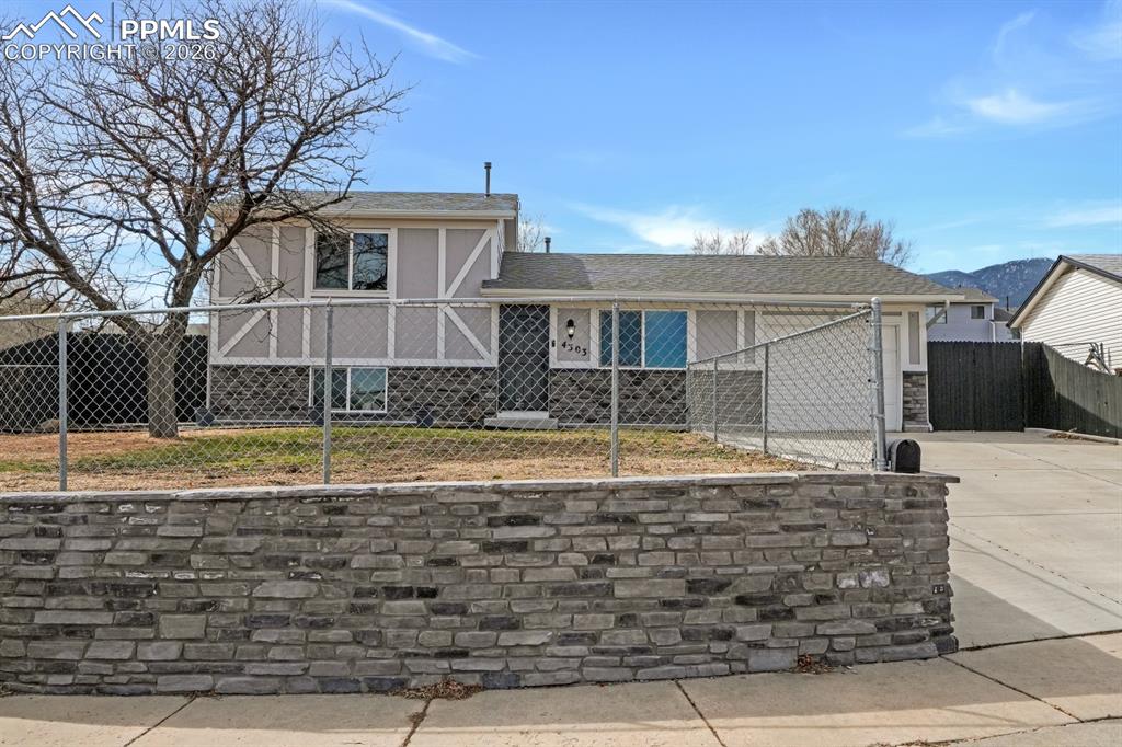 View of front of house