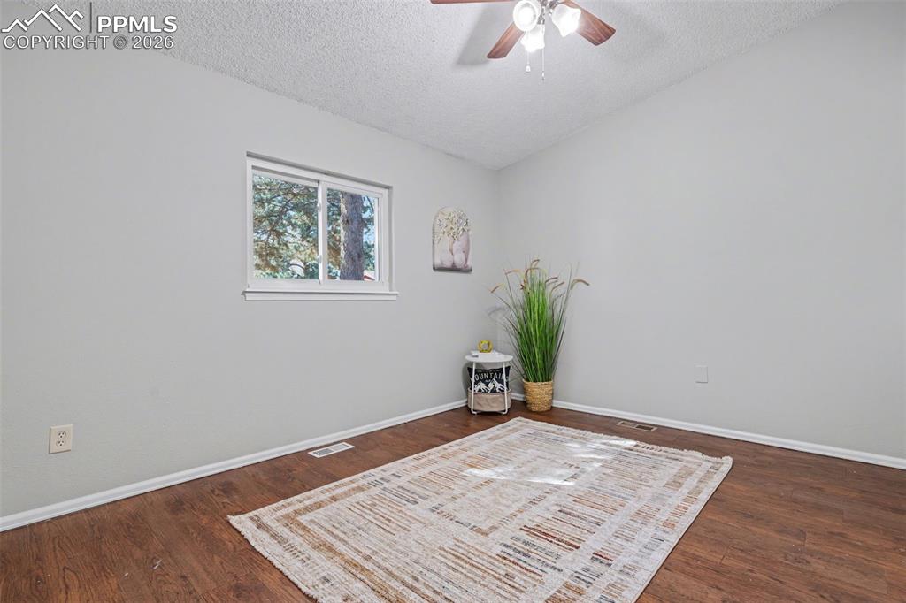 Bedroom 2 at the front of the house