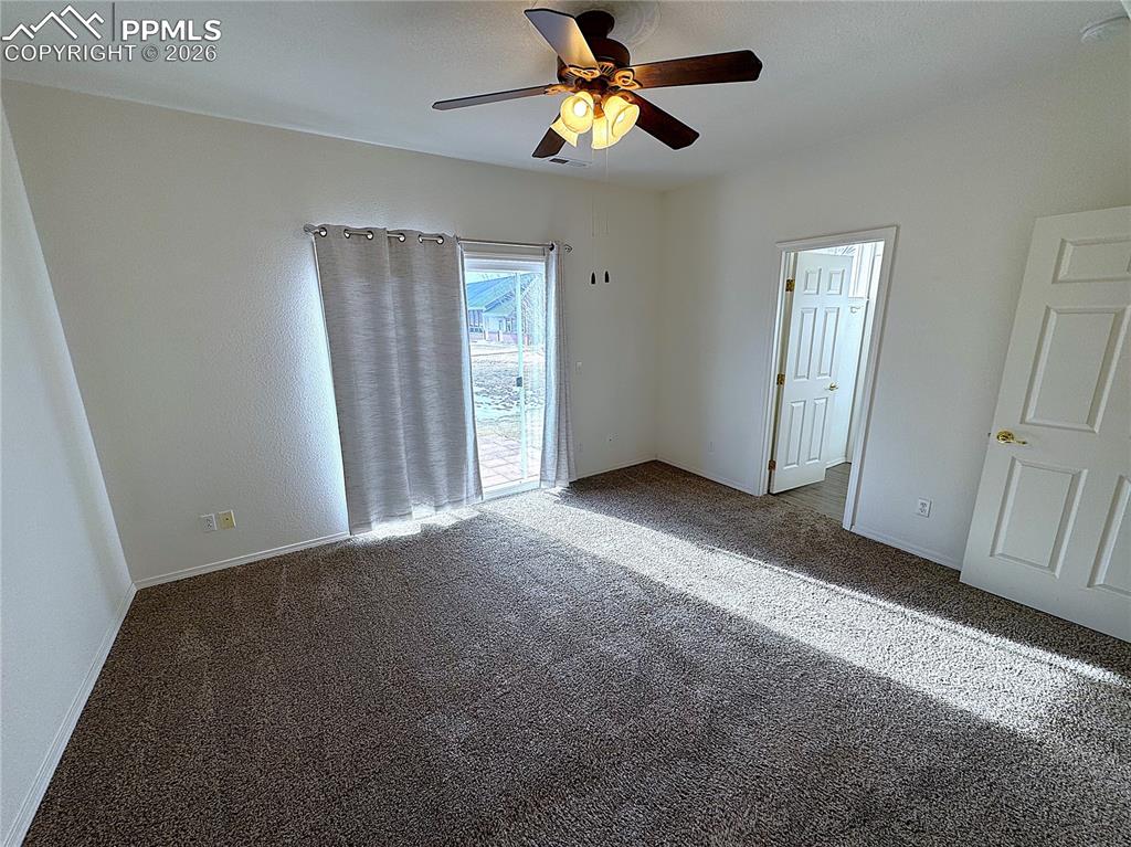 Main Level Master Bedroom Suite