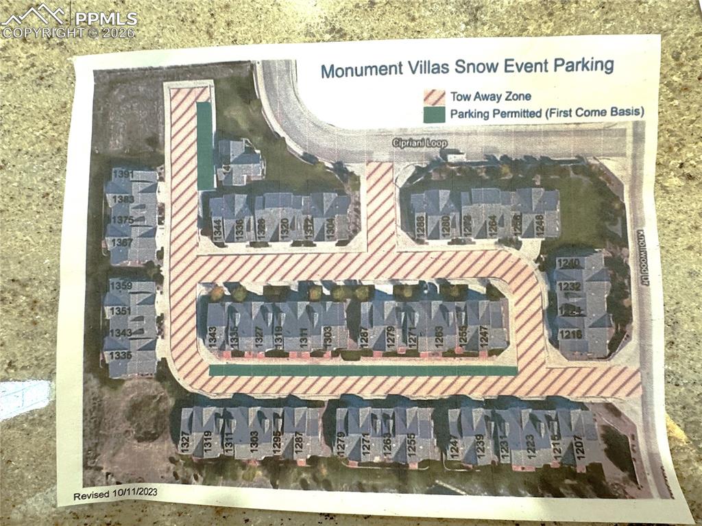 Community parking map