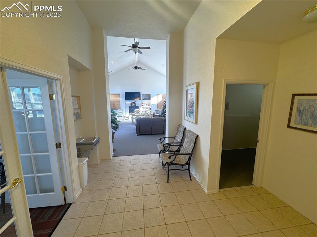 Club House entry way