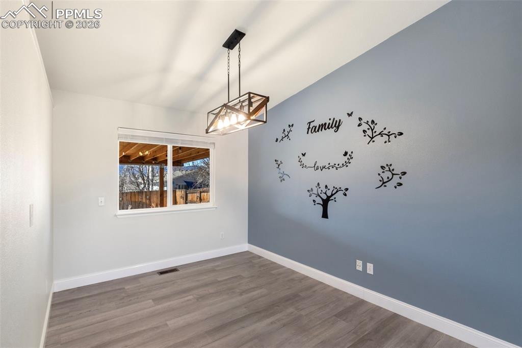 Additional view of Dining Room