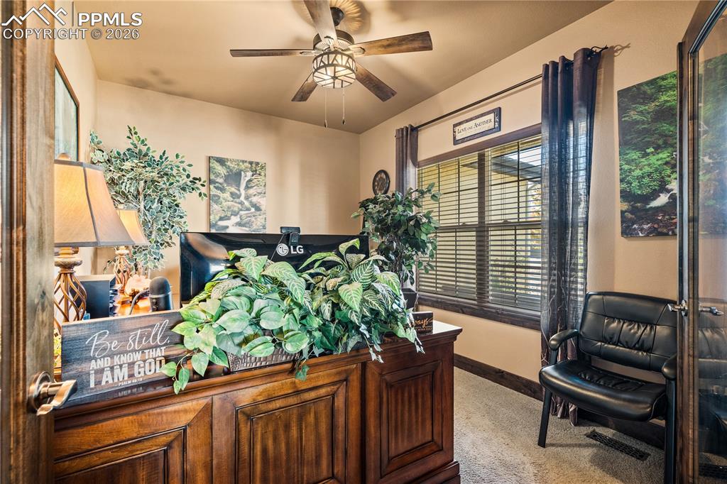 Office just in from front door