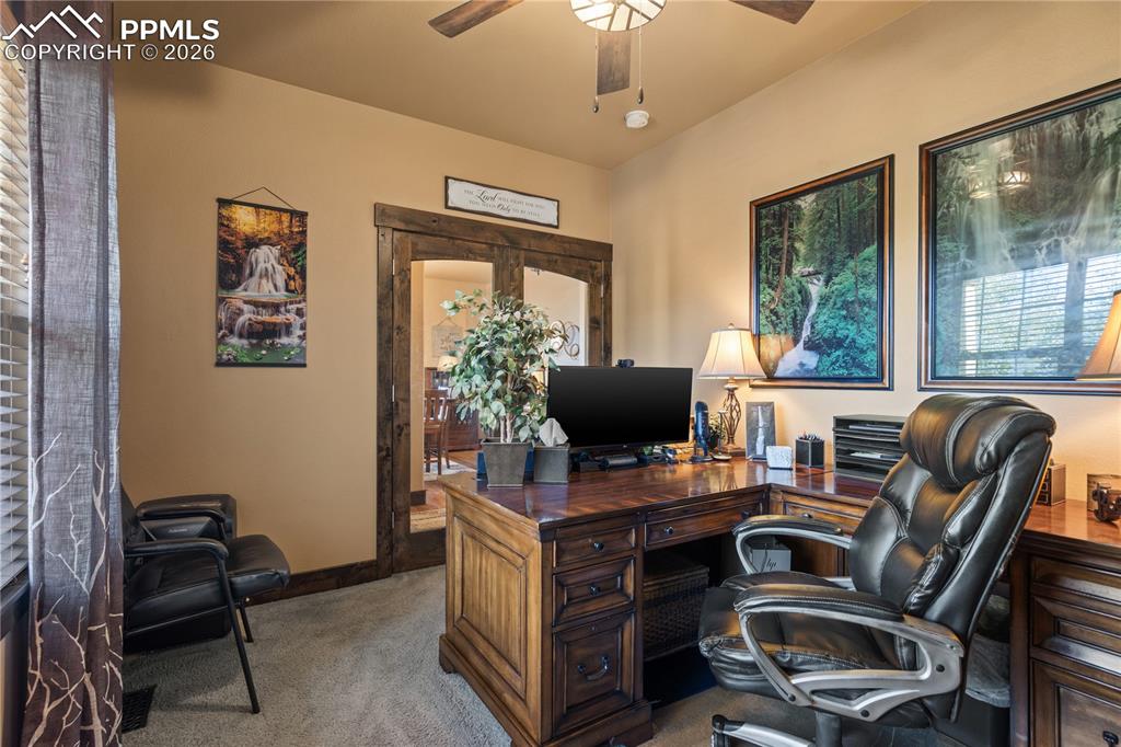 Lovely French Doors into main office