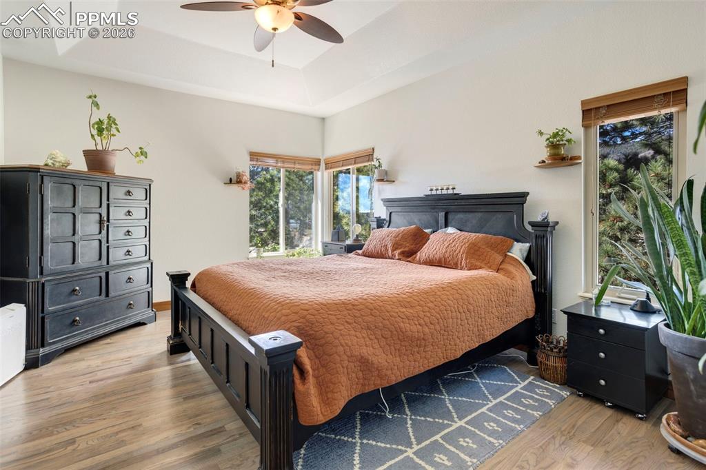 Master bedroom on main