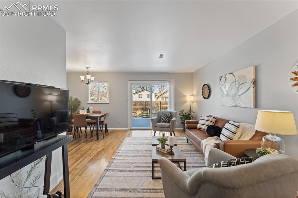 open concept main living area