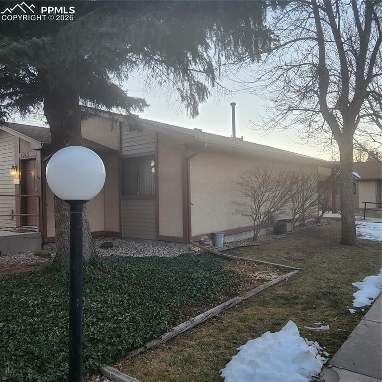 with ramp, guest bedroom and kitchen