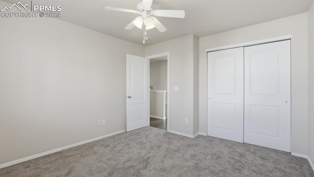 Upper Level Bedroom #2 with generous closet.