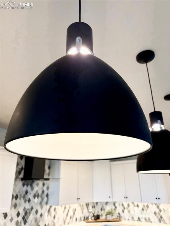 Over island lighting