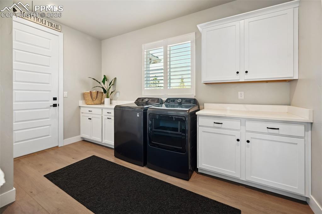 Garage entrance to mud/laundry room