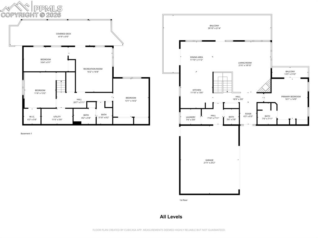 All level floor plan