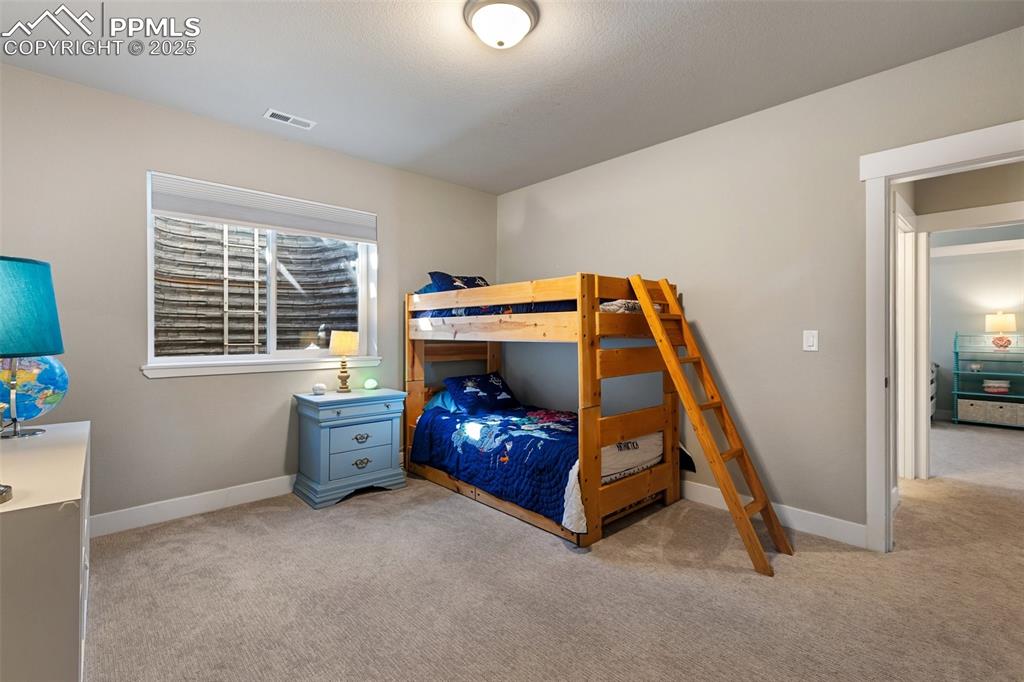 Lower level bedroom