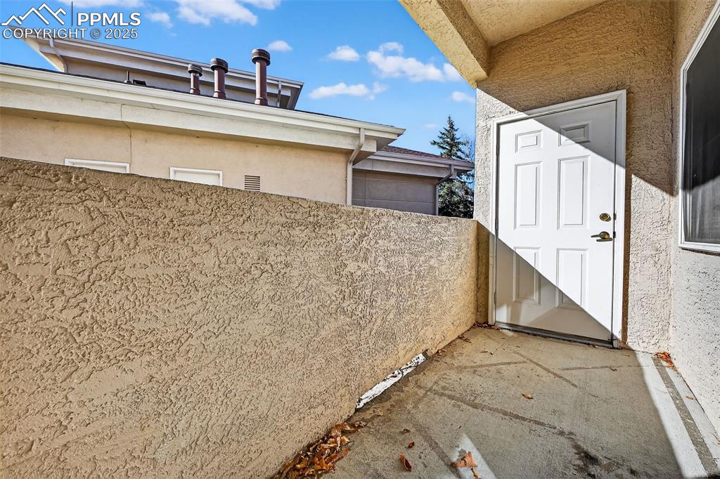 Covered Deck with Storage