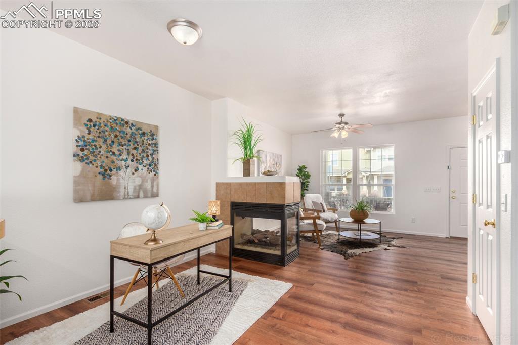 Bonus space can be used as office, playroom or additional living space 