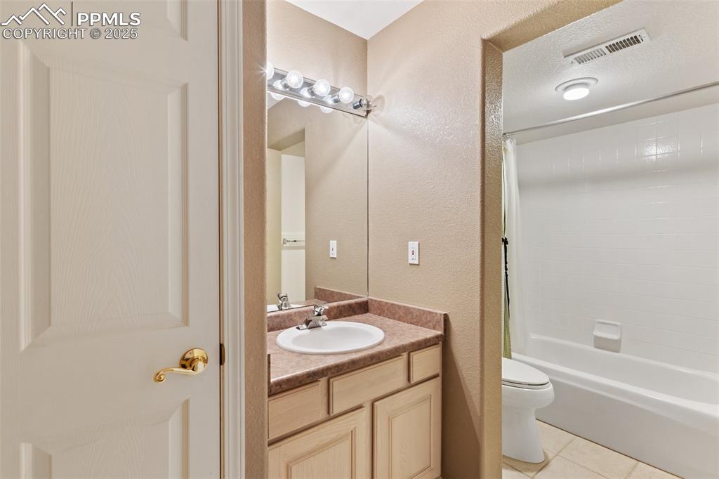 Full bath in lower level