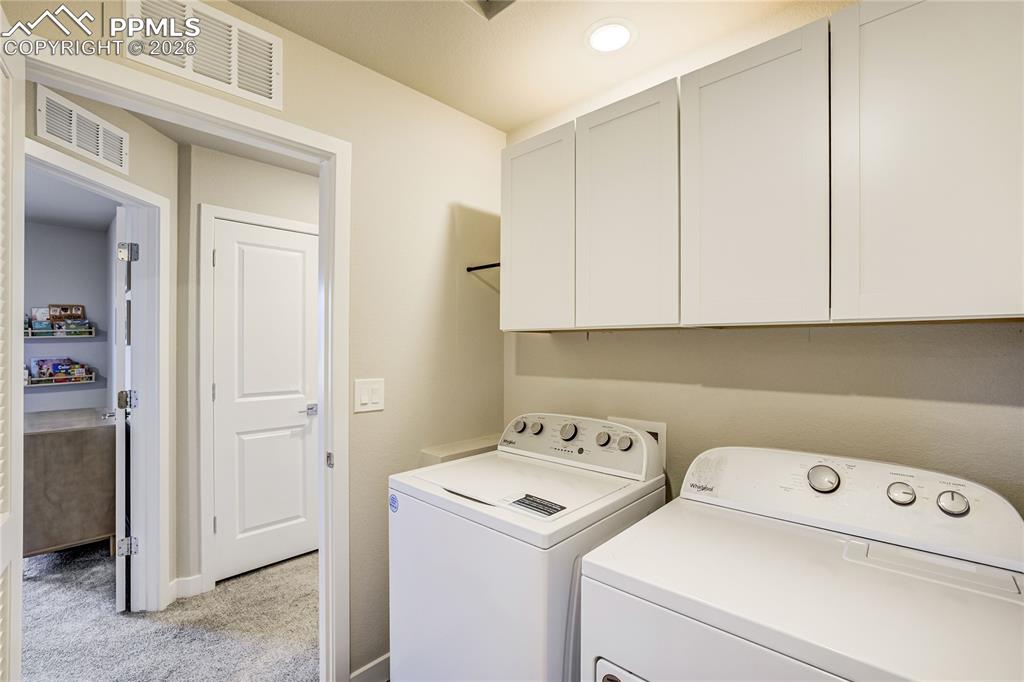 Located on upper level of home. Easy access for all bedrooms.