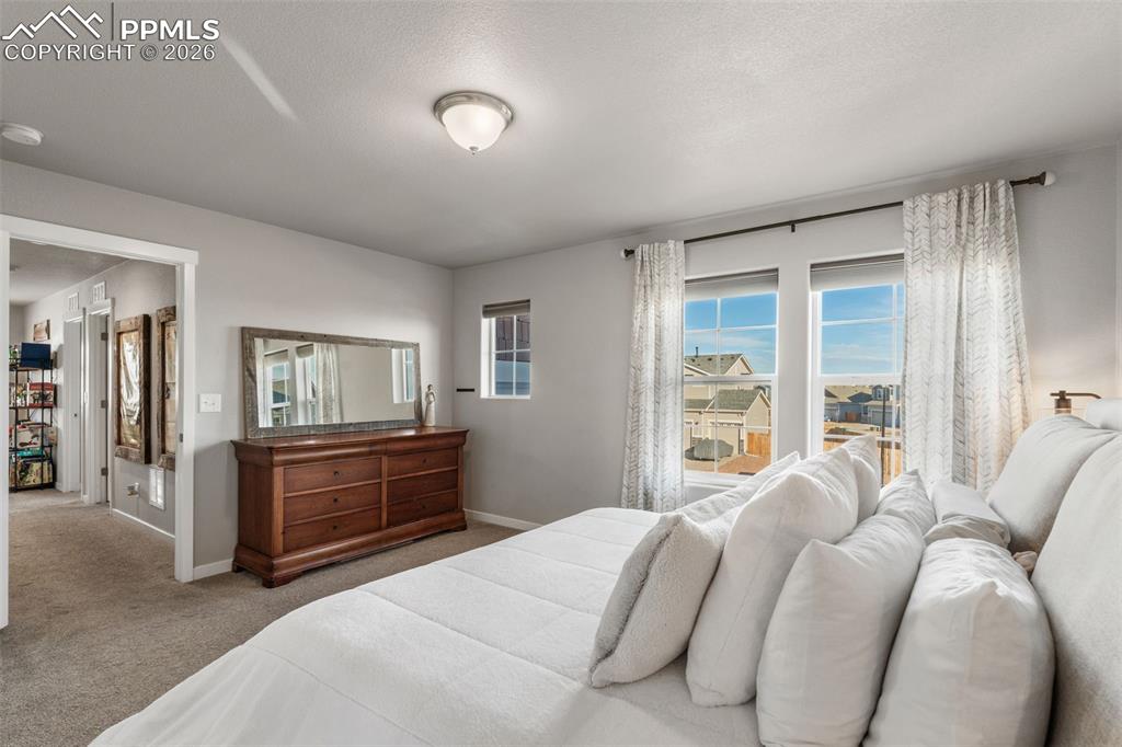 Primary Bedroom on upper level with 5 piece en suite attached