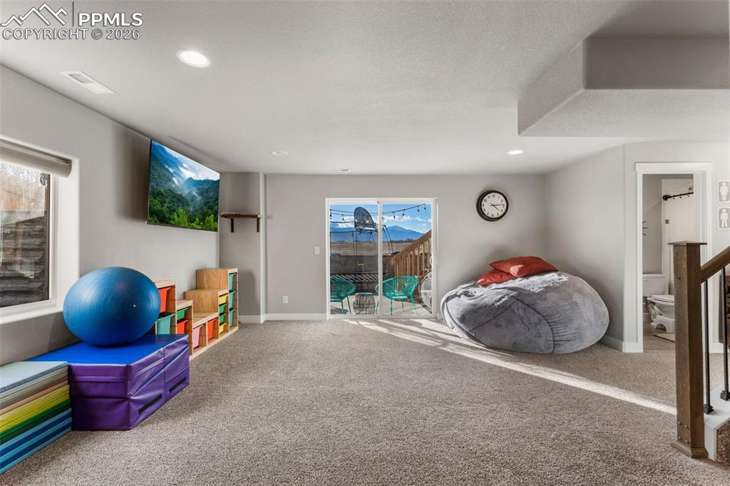 Basement  Level Family Room