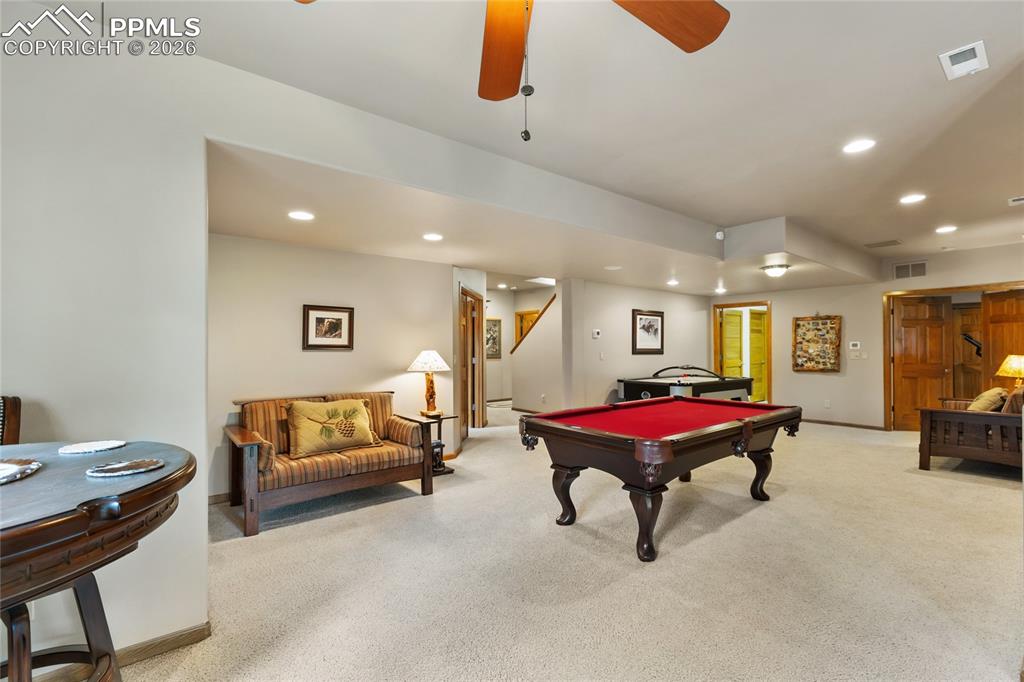 Come downstairs...there is still so much more to see!