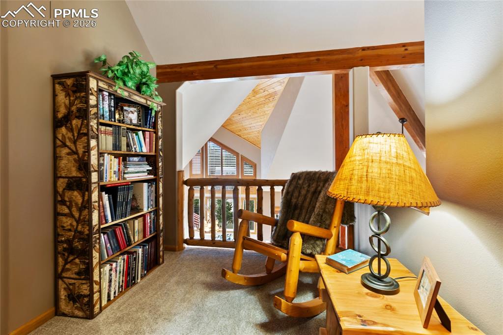 Plus, this wonderful loft on the upper level would make a great home office, reading nook or playroom!