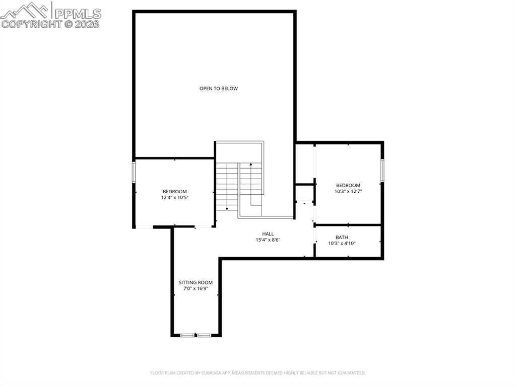 View of floor plan / room layout