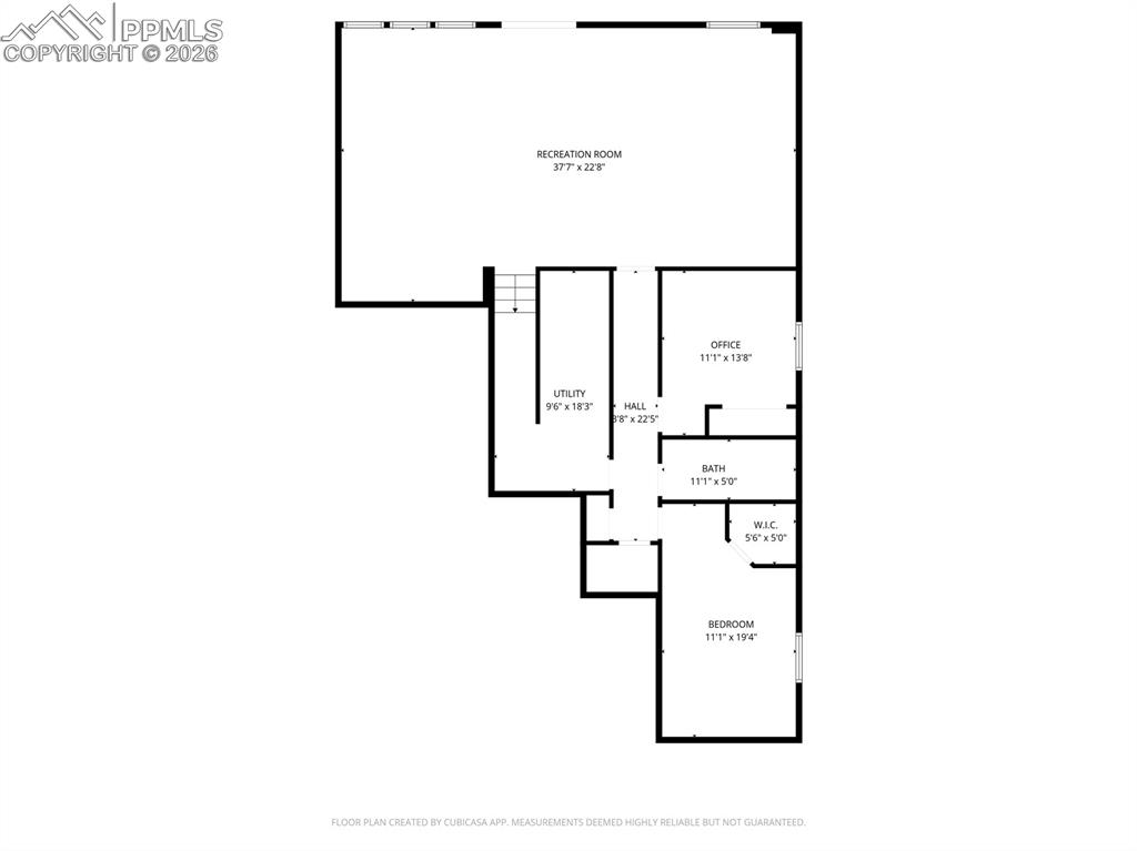 View of property floor plan