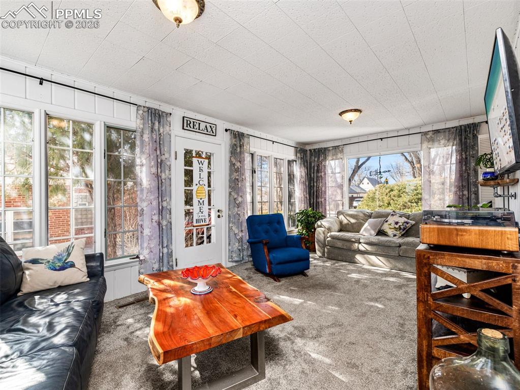 Additional view of the Sunroom and the gorgeous windows