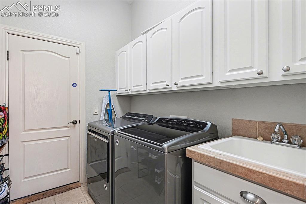 Laundry on main level