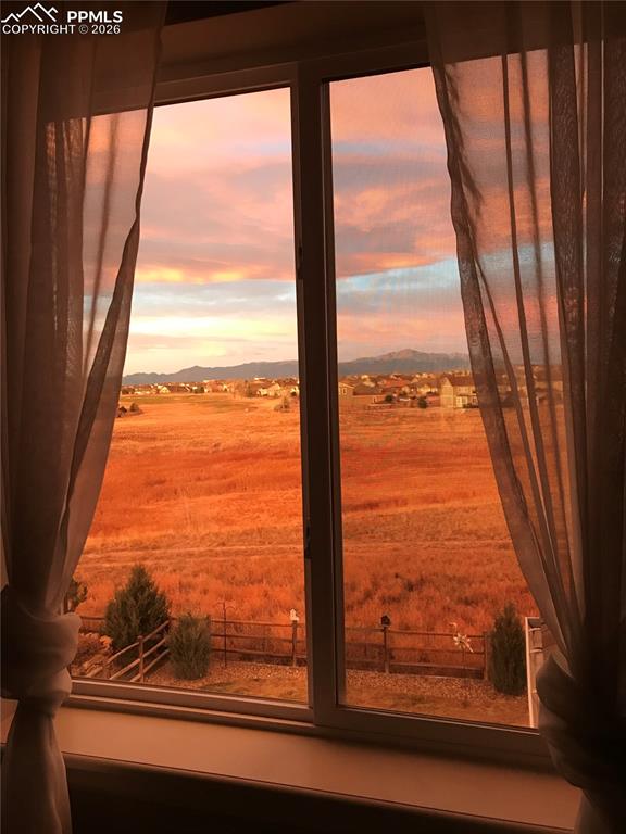 view from master bedroom