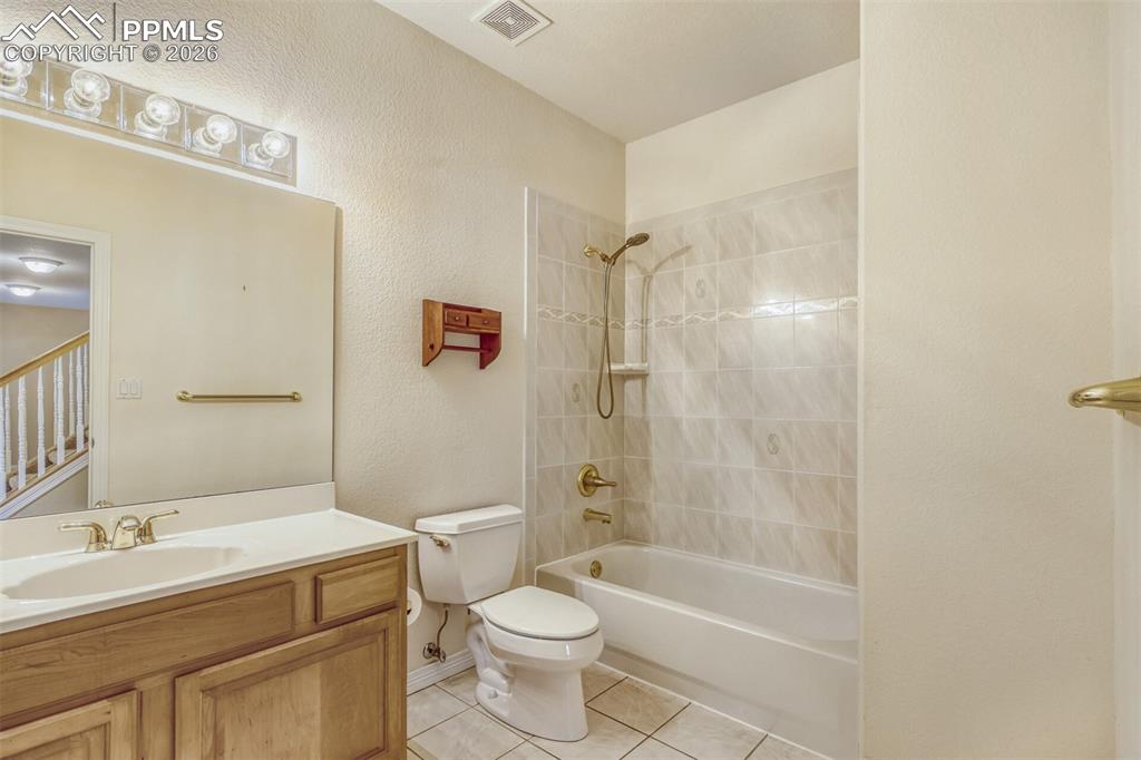 Basement main bathroom